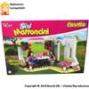 Toys Garden BLICK BLOCK GIRL AMBIENTAZIONE CASETTA MATTONCINI PER COSTRUZIONI COMPATIBILI - BELLISSIMA IDEA REGALO
