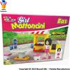 Toys Garden BLICK BLOCK GIRL AMBIENTAZIONE BAR MATTONCINI PER COSTRUZIONI COMPATIBILI - BELLISSIMA IDEA REGALO