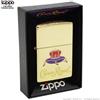ZIPPO CROWN ROYAL DESIGN COD.49657 - ACCENDINO A BENZINA E ANTIVENTO | IDEA REGALO FUMATORE