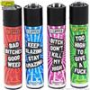 Clipper ACCENDINI CLIPPER WEED STATEMENTS PREMIUM & SPECIAL EDITION - SERIE COMPLETA DA 4 PEZZI LARGE