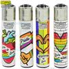 Clipper ACCENDINI CLIPPER RAINBOW PRIDE PREMIUM & SPECIAL EDITION - SERIE COMPLETA DA 4 PEZZI LARGE