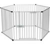 zooplus Exclusive Recinto in alluminio per cuccioli - 6 pz da P 80 x H 80 cm