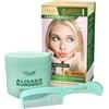 VAUS® Made in Europe | Lisciante Europeo Naturale - Kit Trattamento Stiratura con cellule madri per capelli ribelli (non afro) - Vegan - Cheratina Organica - Pack Biodegradabile | Capelli Chiari