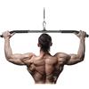 Homwiz Barra LAT Machine, Staccabile Barra Dorsali LAT Machine Barra Curva Lat Machine Girevole Barra Tricipiti Bicipiti Accessori per Cavi in Palestra Casa (94cm)
