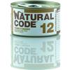 Natural code 12 gatto tonno e manzo 85 gr