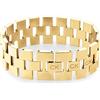 Calvin Klein Bracciale a Maglie da Donna Collezione GEOMETRIC in Oro Giallo - 35000244