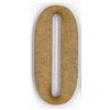 dayka Trade lettera in DM, Legno, Multicolore, 6 cm