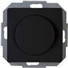 Kopp Paris 843450088 - Dimmer a LED, per lampade a incandescenza, alogene, 230 V, taglio di fase, RL 20-250 W/VA, LED 3-35 W, 230 V, 50 Hz, nero, superficie opaca, 843450088