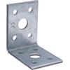Keple Squadretta di Giunzione Angolo Staffe 90 Angolo 50x50x35x2 Zincato per Armadi di Legno Mobili Brace Shelf Supporter (Confezione da 20)