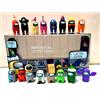 diramix AMONG US SERIE 3 CREWMATE FIGURES SERIE COMPLETA 16 PERSONAGGI