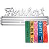 United Medals Finisher Sport Porta Medaglie Acciaio Inossidabile | 30 medaglie | Medal Hanger Display | Steel Medal Holder