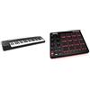 M-Audio Keystation 49 MK3 + AKAI Professional MPD218 - Tastiera MIDI USB a 49 tasti + Controller MIDI USB con 16x3 Pad MPC e Software