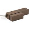 Tsec CLV-03-N Sensore inerziale, con contatto magnetico integrato e cavo intestato, versione a giorno, colore marrone. Tsec