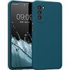 kwmobile Cover per Motorola Moto G52 / Moto G82 5G Custodia - Back Case per Smartphone in Silicone TPU - Protezione Gommata - petrolio
