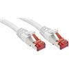 Lindy Cavo di Rete S/FTP Cat.6, Bianco 2m