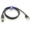 Eonvic M12 ai cavi della flessione della macchina fotografica industriale maschio di Cognex di gigabit RJ45 8Pin alti
