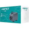 AQPET Flow Pompa Sommergibile per Acquari e terrari con Portata Regolabile,Flow 600 portata regolabile max 600 lt/h