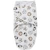 MEYCO Sacco a pelo Meyco Baby Animal, primo equipaggiamento per neonati (sacco a pelo per bambini da 0 a 3 mesi, morbido comfort per il sonno, traspirante e assorbiumidità, aiuto per il sonno), multicolore