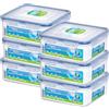 LocknLock 6 x & Lock Lock-Contenitore quadrato per alimenti da 870 ml HPL823