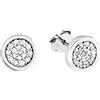 s.Oliver Orecchini a bottone in acciaio inossidabile/argento sterling 925 da donna, orecchini, forniti in confezione regalo per gioielli
