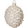 Inge's Christmas Decorazione da Appendere a Forma di Pigna Champagne 8cm
