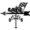 EL ZORRO Imex la Volpe 11079-Veleta Tetto Auto Formula 1, 900 mm