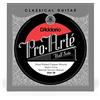 D'Addario SNA-3B Pro-Arte - Corde avvolte in rame placcato argento con anima in nylon per chitarra classica, metà muta, tensione alta