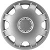 AUTO-STYLE AutoStyle Set di 4 Copricerchi Speed 12 Pollici Argento