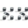 GC GLOBALCOMMERCE Telecomando per cancello automatico, Unniversale a 433,92 mhz, Confezione da 10