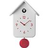 Guzzini Orologio Qq Home, Bianco, 24.8 x 12 x h39 cm