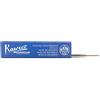 Kaweco G2 - Penna a sfera in gel, 0,7, blu, 1 pezzo, 0,7, ricarica blu per Kaweco roller ballpoint pen I, mine di ricambio per penna a sfera