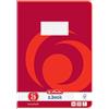 Herlitz - Quaderni formato A4, 32 pagine, a righe con sfondo colorato; certificazione FSC; confezione da 10 pezzi, motivi assortiti A4, 32 fogli, rigatura 26, 5 pezzi