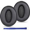Adhiper Cuscinetti Auricolari Di Ricambio Compatibili con Sennheiser HD 4.50BT, HD 4.50, HD 4.50BTNC, HD 4.50SE, HD 4.40BT, HD 4.30G, HD 4.20S, HD 458BT, HD 450BT, HD 400S, HD 350BT Cuffie (Nero)