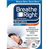 Breathe Right - RespiraBene Cerotti Nasali Classici Grandi Confezione 10 Pezzi