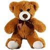 SNOWOLF Teddy Bear Peluche Carino Stuffed Animale Giocattolo Cuscino Bambola Regalo per Bambini Ragazzi Ragazza Compleanno Natale San Valentino (13.7In/35CM, Khaki)