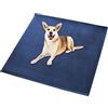 Waigg Kii Grande tappetino per cani in morbido velluto corallo grande tappetino per animali domestici, calmante, tappetino antiscivolo per cani di piccola taglia media e grande
