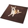 Waigg Kii Grande tappetino per cani in morbido velluto corallo grande tappetino per animali domestici, calmante, tappetino antiscivolo per cani di piccola taglia media e grande