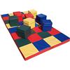Niro Sportgeräte NiroSport Materassino da Ginnastica 200 x 100 x 8 cm tappetino da ginnastica tappetino sportivo tappetino pieghevole morbido tappetino pieghevole letto per gli ospiti