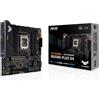 ASUS TUF Gaming B660M-PLUS D4 Scheda Madre mATX, Intel B660, LGA1700, DDR4, PCI 5.0, LAN Realtek 2.5Gb, Realtek 7.1 Surround, 2xM.2, 4xSATA 6GB/s, USB 3.2 Gen 2x2, Armoury Crate, Nero