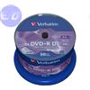 VERBATIM DVD+R DL 8.5GB 8x Cake 50pz VERBATIM Azo - 43758