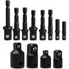 EVANCE 12pcs Adattatore a Bussola,1/4/1/2/3/8 Esagonale Adattatore, Punta Per Trapano Socket Ratchet Converter Riduttori Adattatori Tool Set