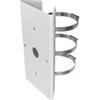 Hikvision DS-1275ZJ-4626 Staffa da palo verticale , colore bianco