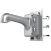 Hikvision DS-1604ZJ-BOX-POLE-P Staffa su palo verticale per Speed Dome Grigio platino