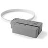 Tsec CLH-300-G Contatto CLIC serie H300, NC, tappi coprivite, cavetto 2m, 4 conduttori, tamper passante, stagno, colore grigio