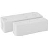 Tsec CLH-300-M-W Contatto CLIC serie H300, NC, tappi coprivite, morsettiera, tamper passante, stagno. Colore bianco