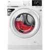 AEG Serie 7000 Lavatrice a Carica Frontale 8 kg, LR7G84BW, Classe A con Precise Wash & Cesto Care Drum, 847x596x572 mm, Bianco