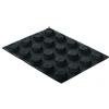 silikomart | SF026 Stampo Microforato in Silicone per Dolci AIRPLUS 16 ROUND, Antiaderente, 20 Monoporzioni, Confezione da 1 Stampo per Dolci e Salatini, 300 x 400 mm, Made in Italy