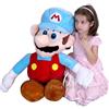 Whitehouse Super Mario Bros ( 90cm ) Peluche Gigante, Originale Nintendo Bambini Ragazzi