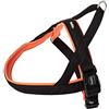 Nobby, pettorina per cani, tipo norvegese, modello Mesh Preno M-L(L:50 - 64 cm+42 cm; B:25/35 mm) arancione neon