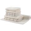 Egeria Line Set con asciugamani, teli doccia e tappeto da bagno, 60 x 100 cm, 155 avorio